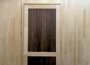 Дверь из липы наборная, глухая 60 x 600 x 1900